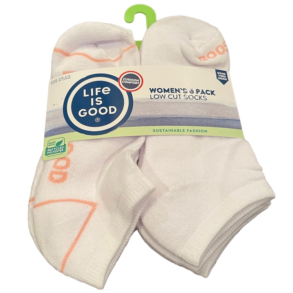 Life is Good Low Cut Socks (NWT)